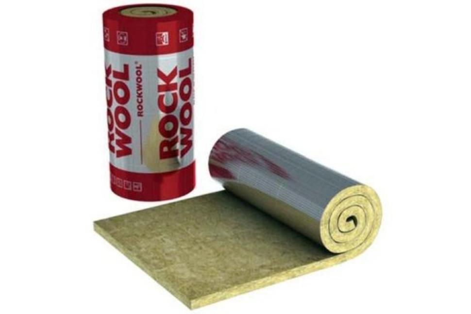 Тех Мат 80 мм Rockwool с фольгой    фото 1 &mdash; Школа Утепления